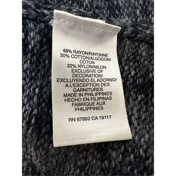 Sigrid Olsen Sport Vtg gray sleeveless knit top embroidered neck size M #35-1881 - Picture 3 of 5